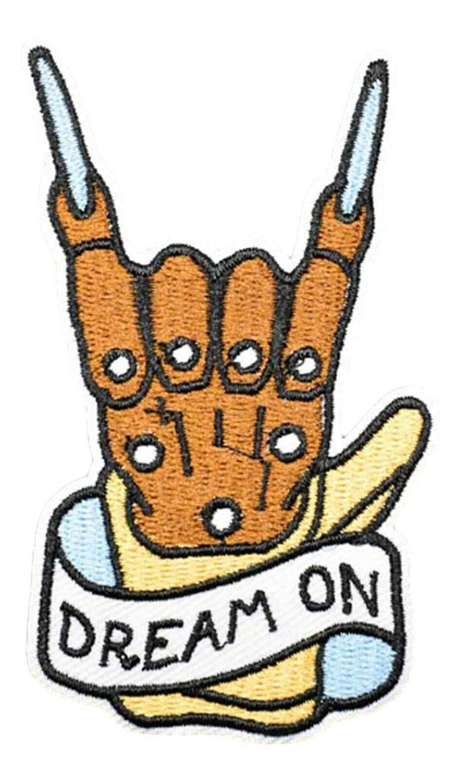Freddy Krueger Nightmare on Elm Street Embroidered Iron-On Patch (3 Inch) - Perfect for Halloween Costumes, Jackets, Bags & DIY Crafts