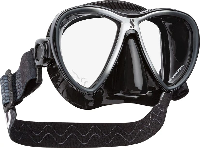 ScubaPro Synergy Twin Dive Mask with Comfort Strap - Premium Snorkeling & Scuba Diving Gear for Underwater Adventures