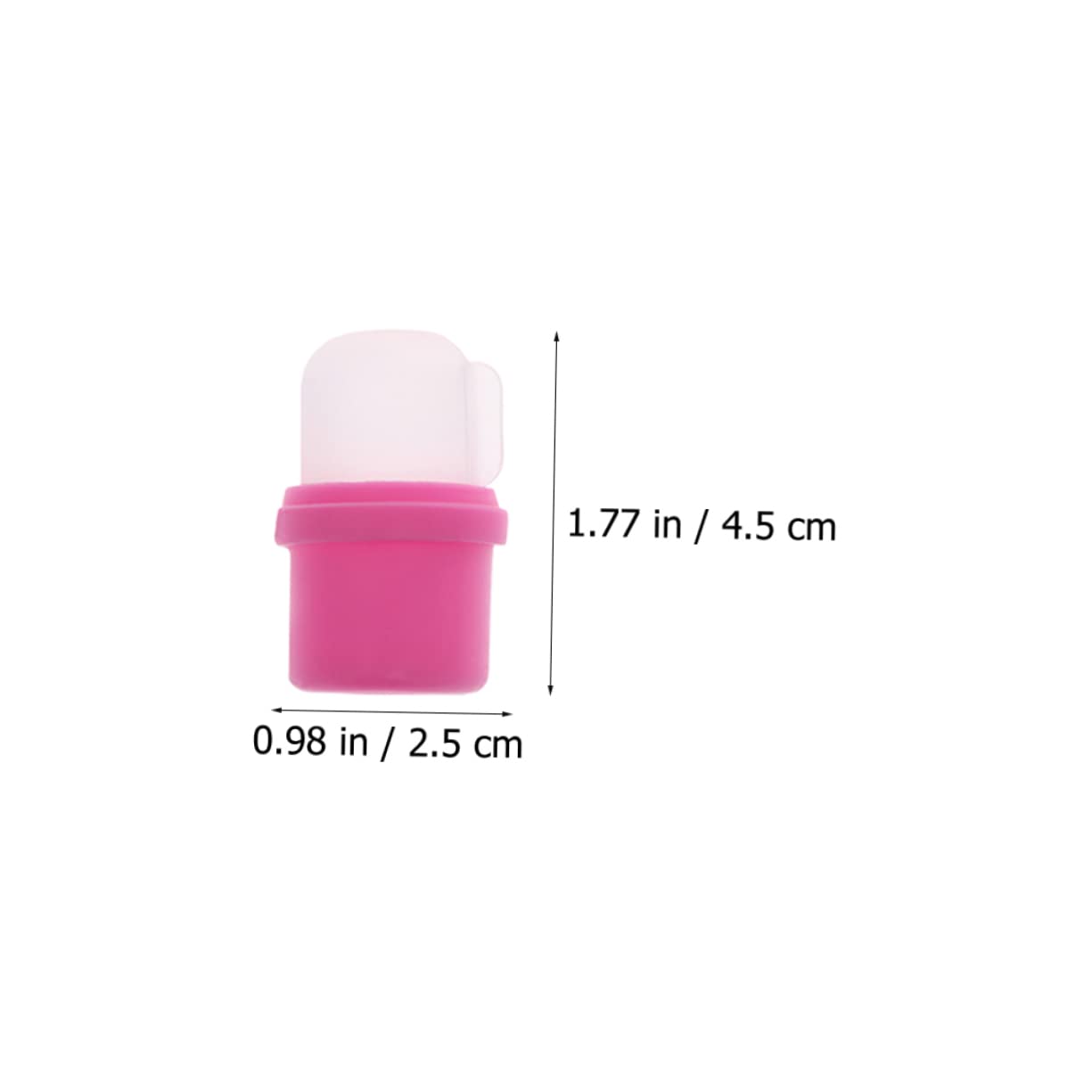 Minkissy 20pcs Reusable Nail Soaker Caps for Nail Polish Remover - Comfortable Soak Off Caps for Nail Art & DIY Manicures at Home - Perfect for Gel, Acrylic & Dip Powder Removal
