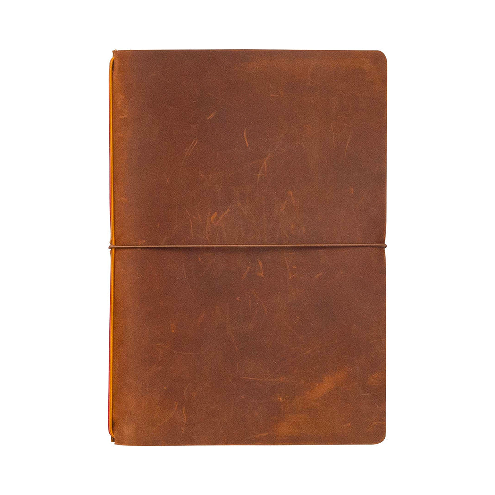 Premium Refillable Leather Journal for Writing - Brown Handcrafted Travel Notebook, Ideal for Journaling, Note Taking & Gift Giving - Endless Explorer Regalia