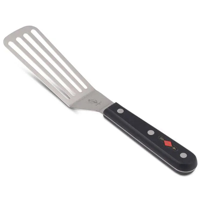F. Dick Small Slotted Stainless Steel Turner - Professional Kitchen Spatula for Flipping Pancakes, Burgers & Eggs - Perfect for Home Cooking & Restaurant Use