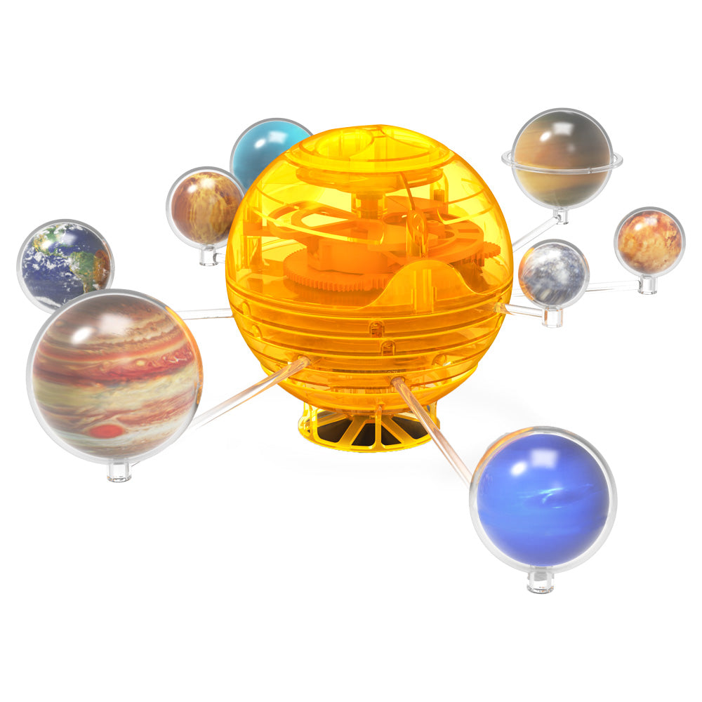 Orbiting Solar System Model Kit - STEM Educational Toy for Kids - Explore Planets & Space Science - Perfect for Classroom & Home Learning Activities