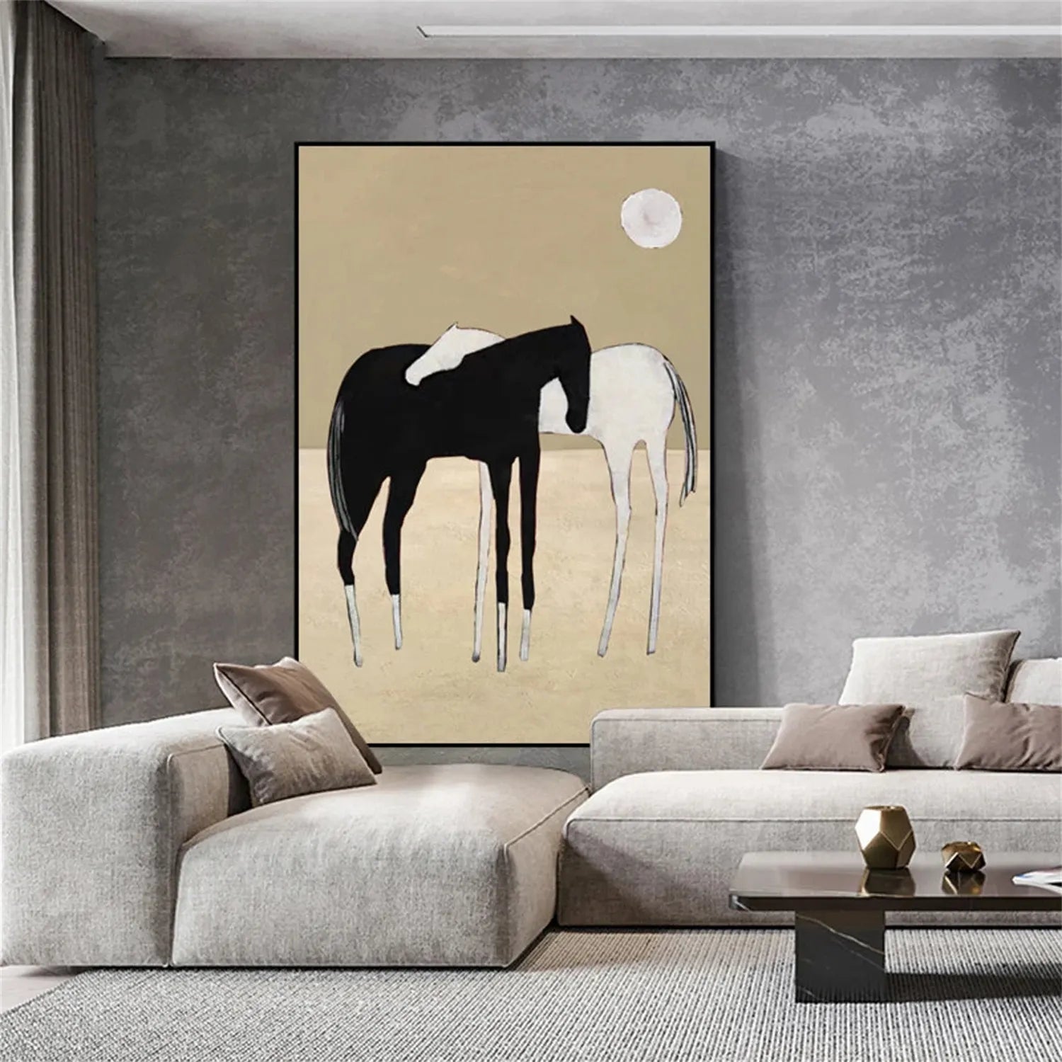 Animal Art Painting #AP074 - Handmade Wildlife Canvas Art for Home & Office Decor | Perfect for Living Room, Bedroom, or Gift