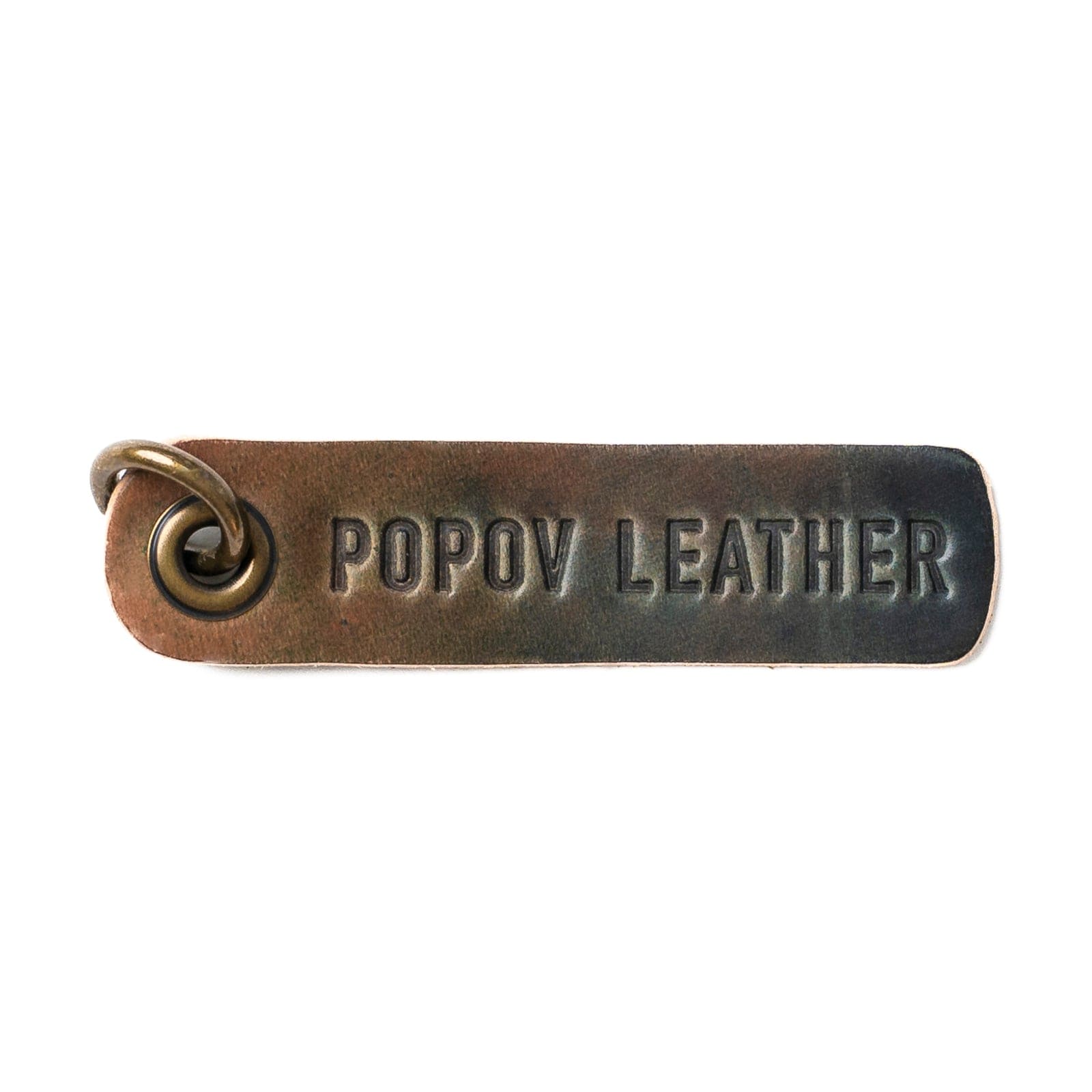 Premium Shell Cordovan Keychain by Popov Leather - Handcrafted Genuine Leather Key Holder for Men & Women - Perfect for Gifts, Office, Travel & Everyday Use