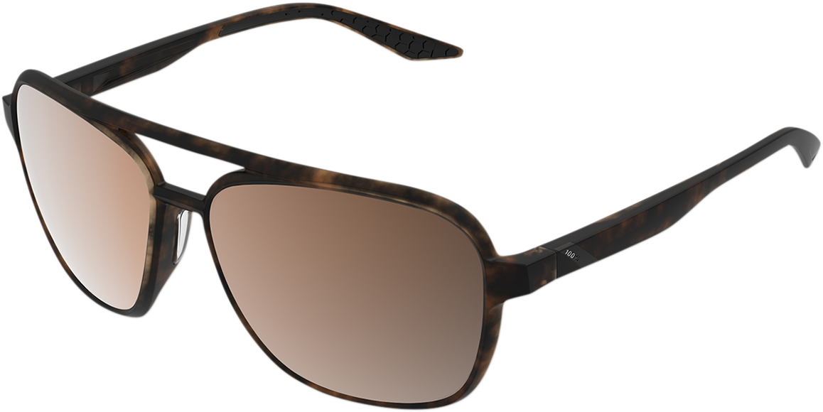 Kasia Aviator Sunglasses for Men & Women - Round Havana Bronze Polarized Lenses (61042-089-49) - Perfect for Driving, Travel & Outdoor Activities