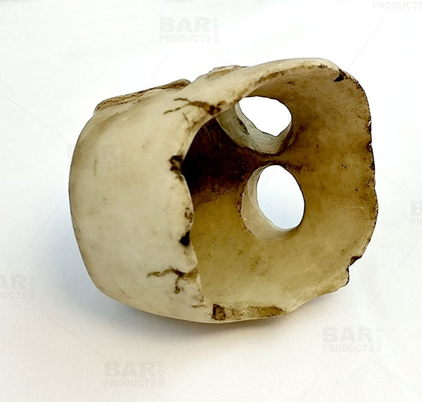 BarConic® Ceramic Skull Shot Glass - 2oz Unique Halloween Party Cups for Whiskey, Tequila & Liquor - Perfect for Themed Parties, Gifts & Home Bar Decor
