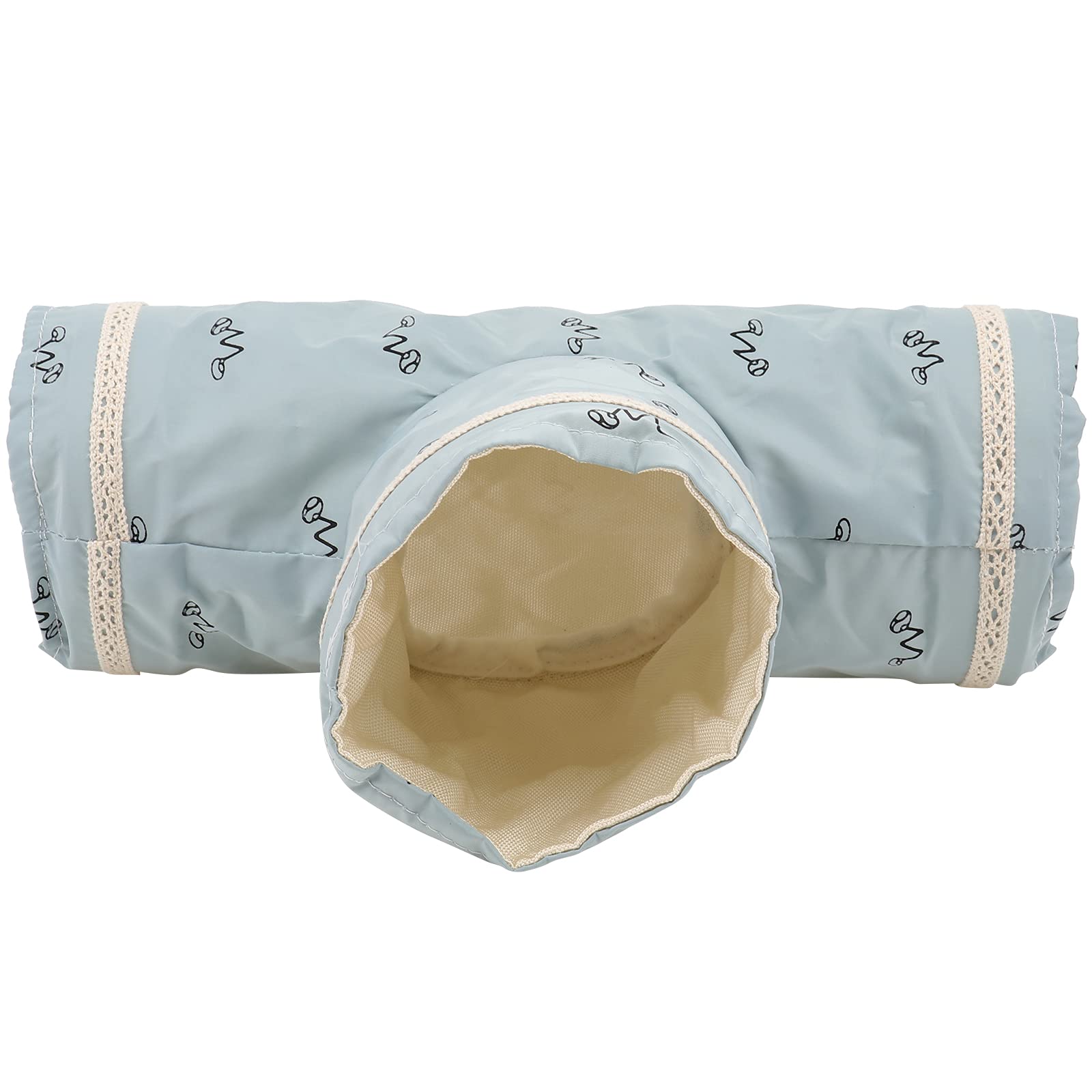 1pc Foldable Pet Tunnel Toy for Hamsters, Mice & Small Animals - Durable Crawling Tube for Play & Exercise - Perfect for Cages, Playpens & Indoor Fun