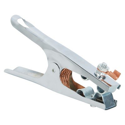 Heavy Duty 500A Metal Grounding Clamps (4 Pack) - Ideal for Electrical Work, Welding & Industrial Applications