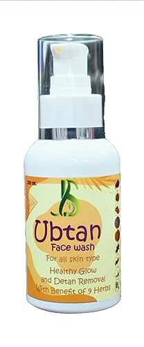 Ubtan Face Wash for Glowing Skin - Natural Ayurvedic Cleanser for Acne & Dark Spots - Perfect for Daily Skincare Routine & Sensitive Skin