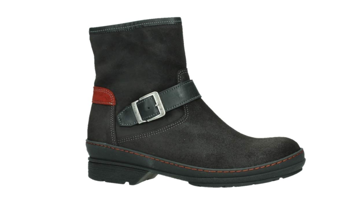 Wolky Women's Nitra Water Resistant Ankle Boots - Comfortable Slip-Resistant Winter Booties for Walking, Hiking & Outdoor Activities