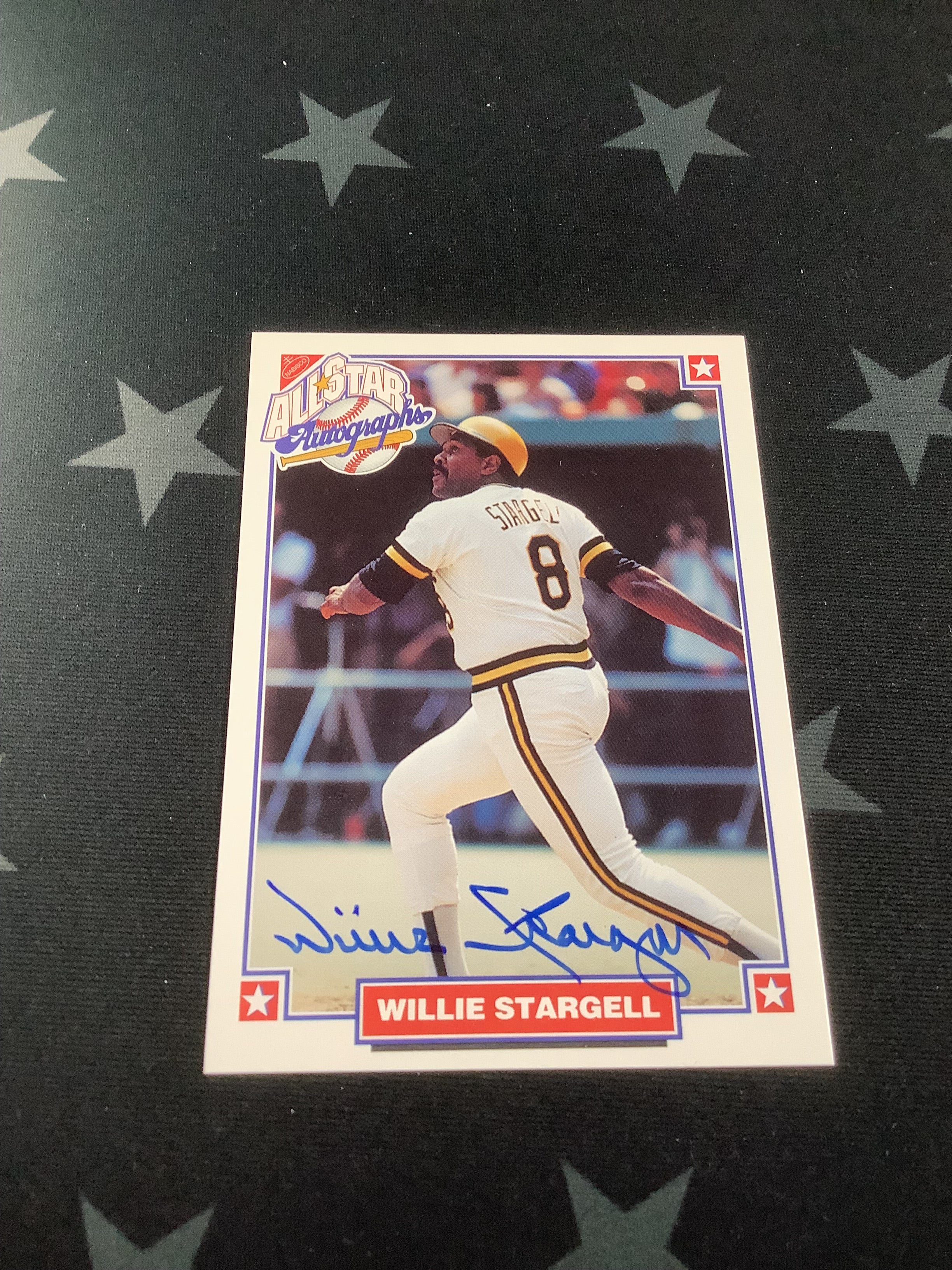 1993 Willie Stargell All Star Autographed Baseball with COA - Perfect for Sports Memorabilia Collectors and Pittsburgh Pirates Fans