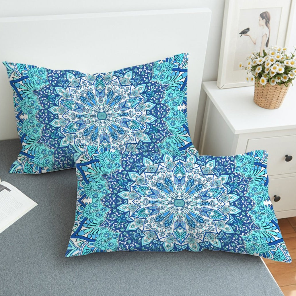 Premium Cotton Beach Pillow Sham - Soft & Breathable for Outdoor Lounging - Perfect for Beach, Poolside, and Backyard Relaxation