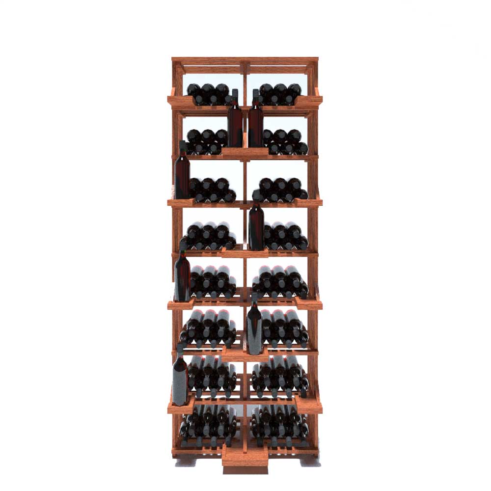 2 Column Bin Display Merchandizer - Store Organizer for Retail Shelving - Perfect for Supermarkets, Convenience Stores & Warehouse Organization