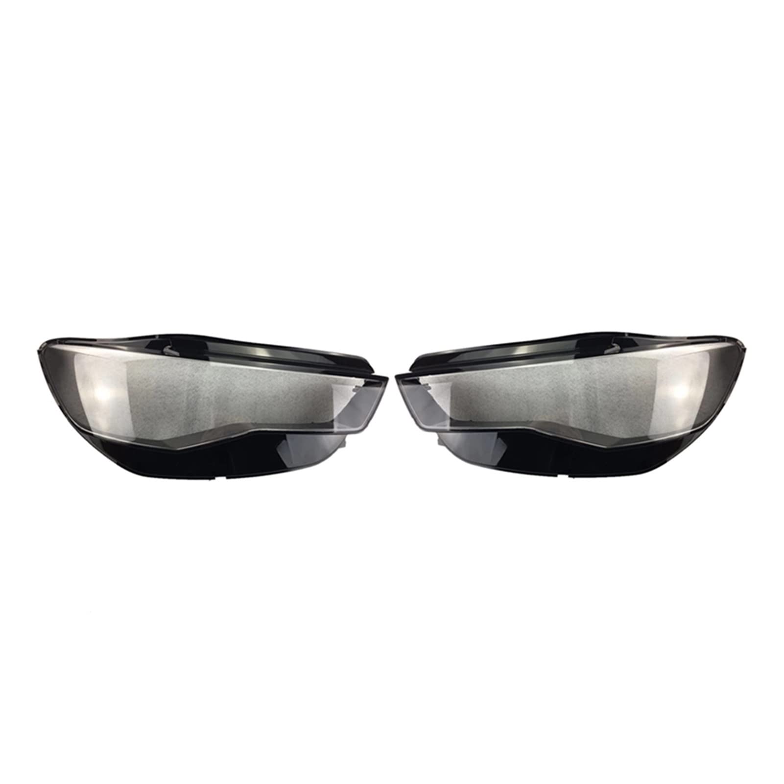 QUXING Clear Headlight Covers for Audi A6 A6L C7 (2015-2018) - Transparent Automotive Headlight Lens Protectors - Enhance Visibility & Protect Headlights from Scratches & UV Damage - Perfect for Night Driving & Off-Road Adventures