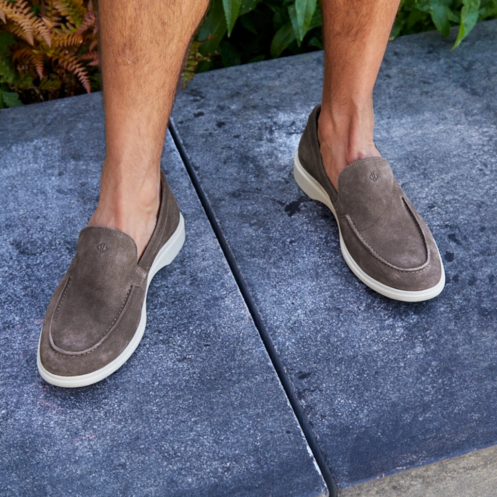 Premium Slate Loafers for Men - Comfortable & Stylish Casual Shoes for Work, Travel & Everyday Wear
