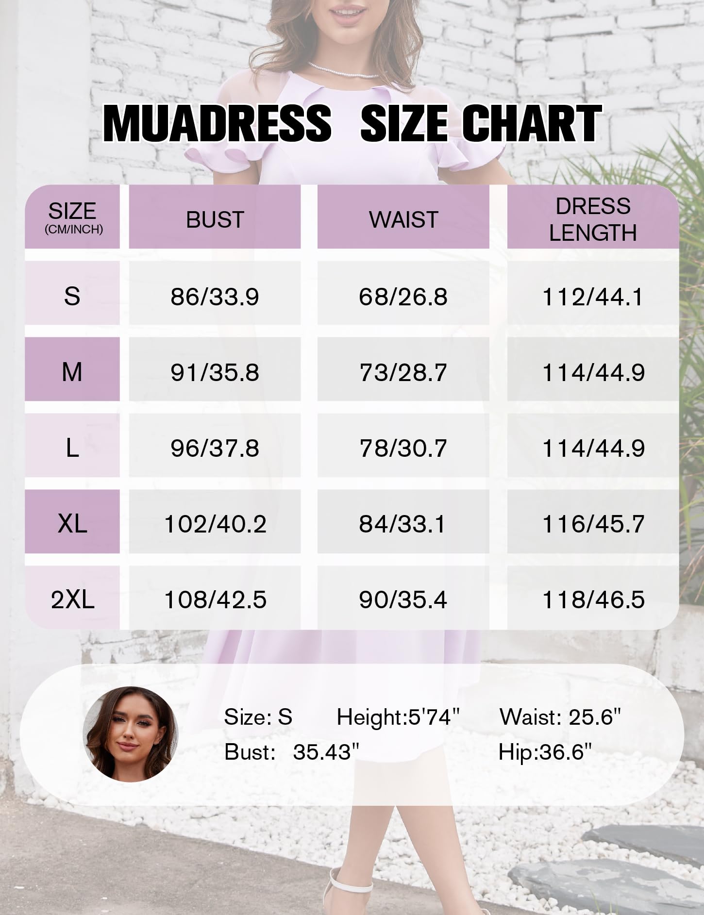 MUADRESS Women's Mesh Ruffle Short Sleeve Crewneck Formal Dress - Knee Length A-Line Party Midi Dress with Pockets for Wedding Guest, Cocktail Party, and Special Occasions