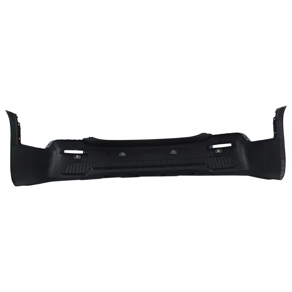 Kia Sorento Rear Bumper Cover 2011-2013 | Textured Black Finish | w/Park Assist Sensor Holes | OEM KI1100154 & 866101U010 | Perfect Replacement for Damaged Bumpers | Enhances Vehicle Protection & Style