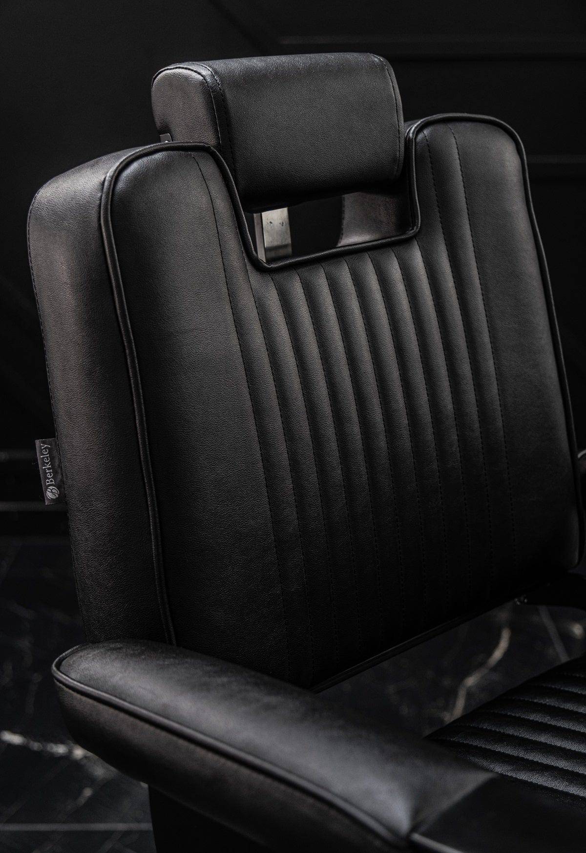 Professional SHERMAN Barber Chair - Heavy Duty Hydraulic Salon Styling Chair for Haircuts & Shaves - Perfect for Barbershops, Salons & Home Grooming Stations