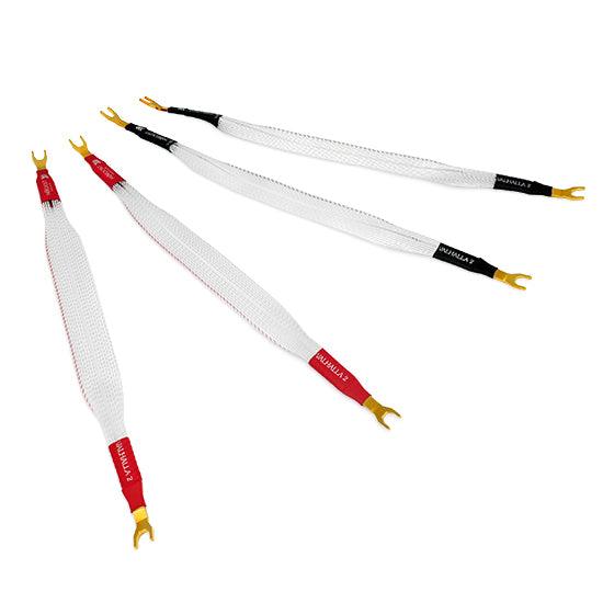 Nordost Valhalla 2 Bi-Wire Jumpers - Premium Speaker Cable Connectors for High-End Audio Systems | Perfect for Home Theater & Audiophile Setups