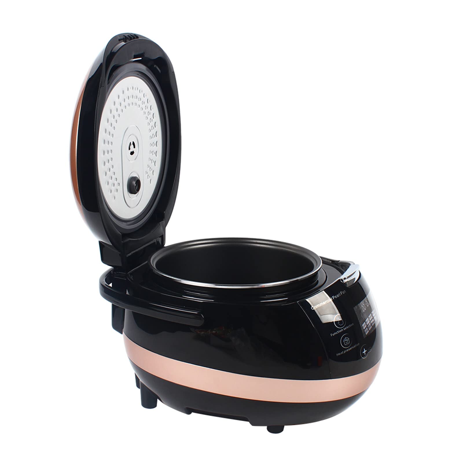 Fully Automatic Boba Cooker with Touchscreen - 5L Electric Bubble Tea Maker for Homemade Boba Pearls & Milk Tea - Perfect for Tea Shops, Cafes & Home Use (110V)