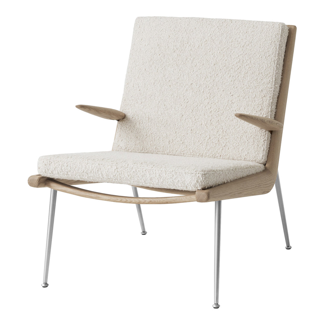 Boomerang HM2 Lounge Chair with Arms - Modern Comfortable Recliner for Living Room, Bedroom, or Office - Perfect for Relaxing, Reading, and Lounging