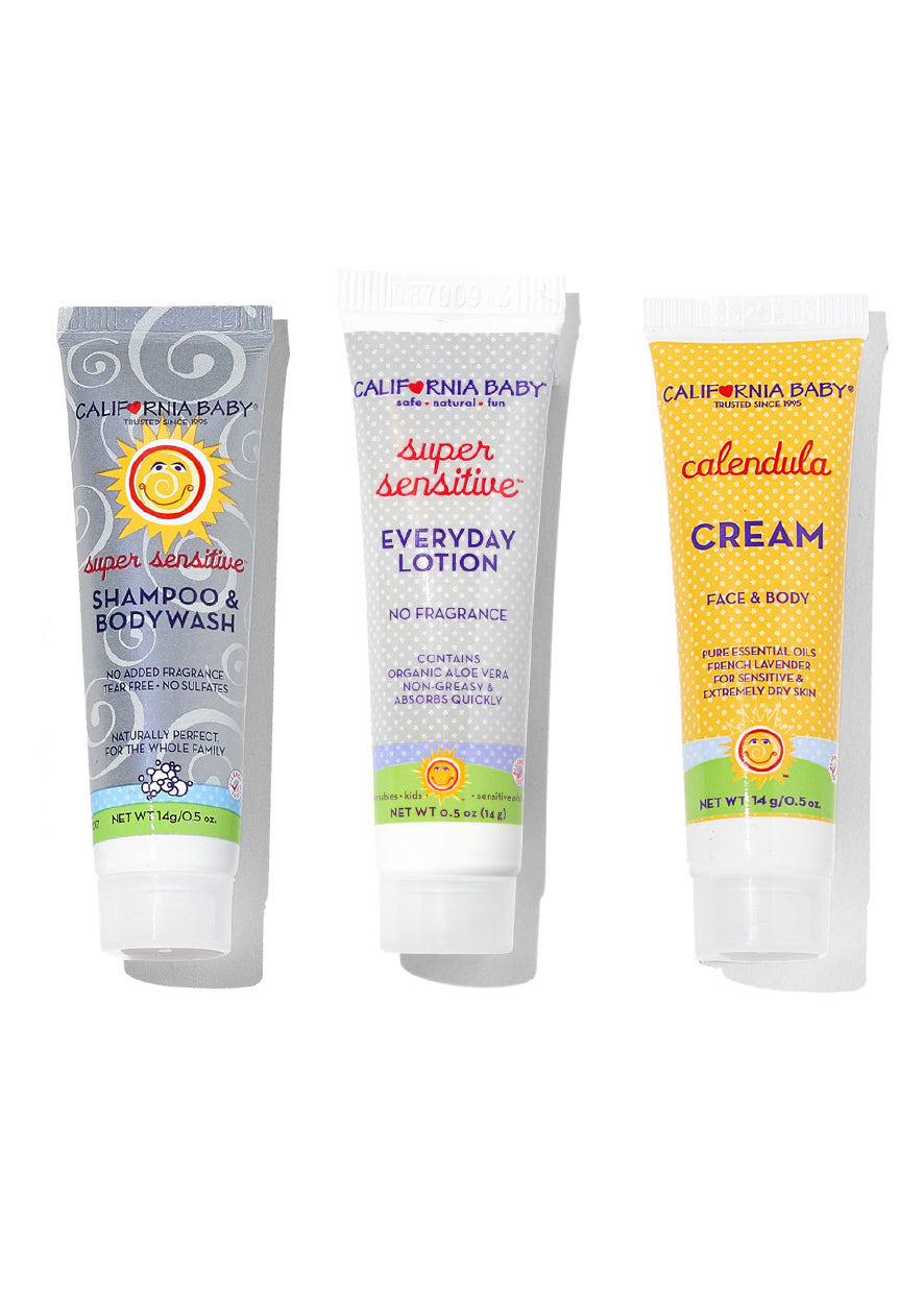 Doctor Sample Pack™ for Dry & Sensitive Skin - Hydrating Skincare Set for Face & Body Care - Perfect for Daily Moisturizing & Soothing Irritated Skin