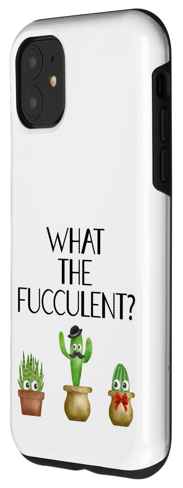 iPhone 11 Cactus Succulent Phone Case - Trendy Botanical Design for Women & Girls - Perfect for Everyday Use, Travel & Instagram Photos