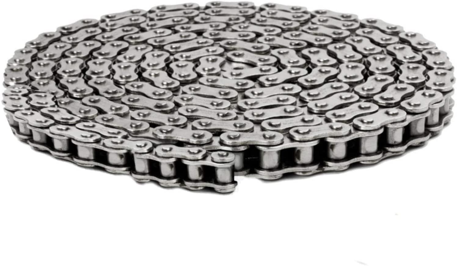 KOB OCTOPUS #35-#120 Go Kart & Bike Chains (10FT-100FT) - Premium BMX, Mini Bike, Motorcycle & Predator Clutch Chains in Nickel, Stainless & Metal Plated Options - Heavy Duty #120 10FT Chain for Racing, Off-Road & DIY Projects