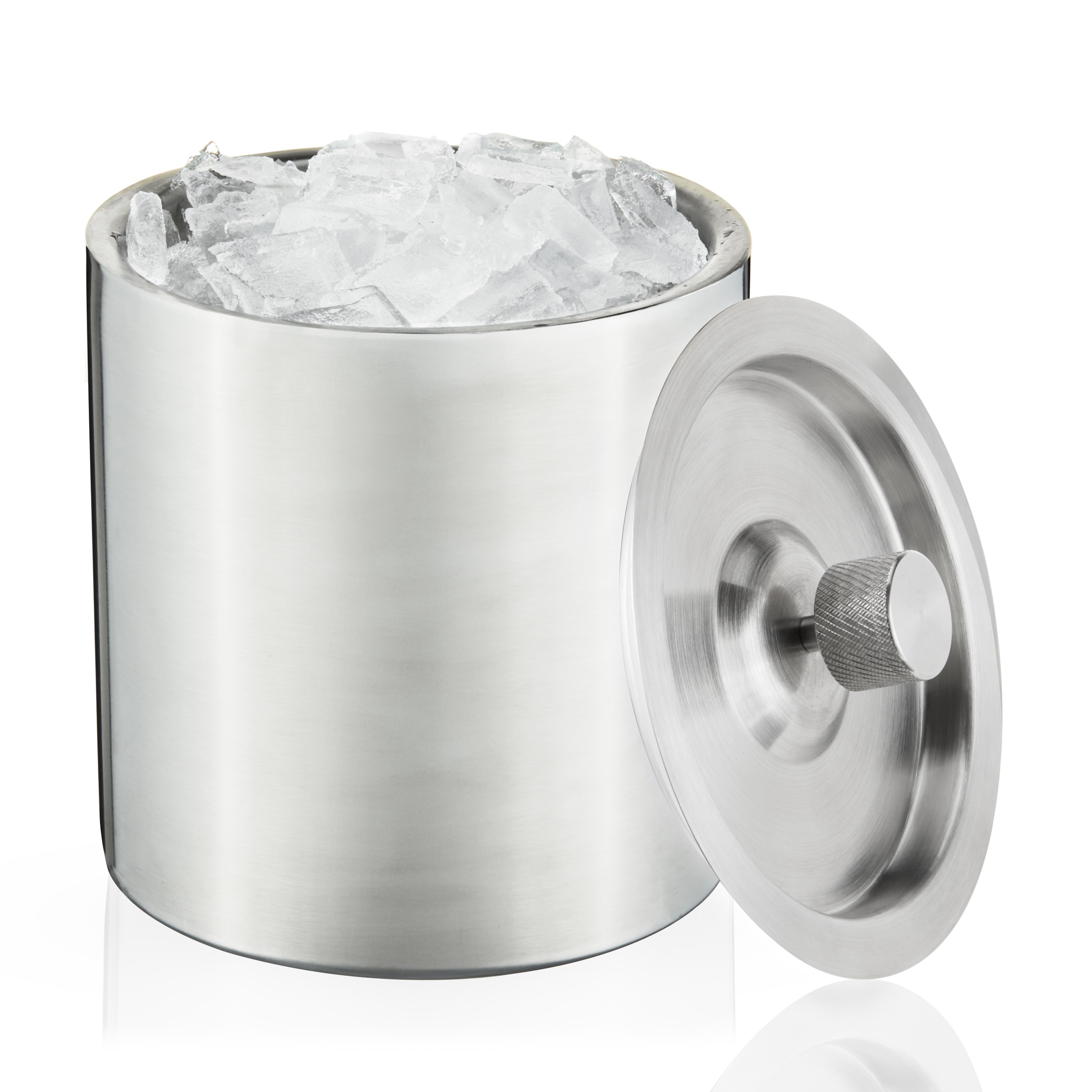 Premium Stainless Steel Harrison Insulated Ice Bucket - Keeps Drinks Cold for Hours - Perfect for Parties, BBQs, and Outdoor Gatherings