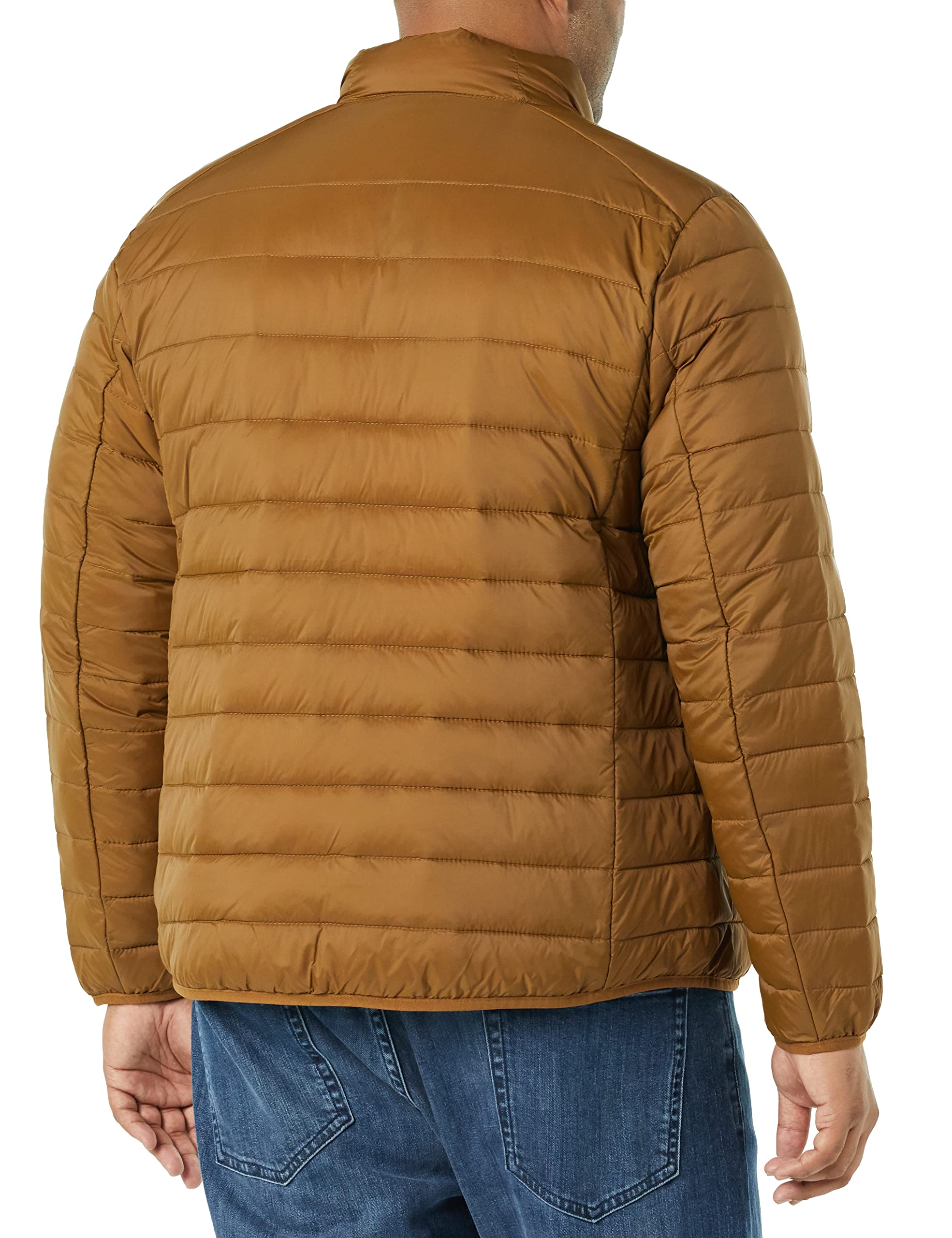 Amazon Essentials Men's Lightweight Water-Resistant Packable Puffer Jacket for Outdoor Activities - Big & Tall Sizes Available | Perfect for Hiking, Travel & Winter Wear