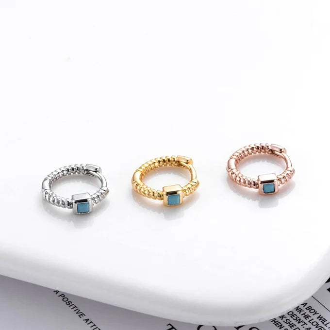 18K Gold Heart Huggie Earrings for Women - Minimalist Hoop Earrings for Everyday Wear | Perfect for Gifts, Date Nights & Special Occasions | HSPJ417