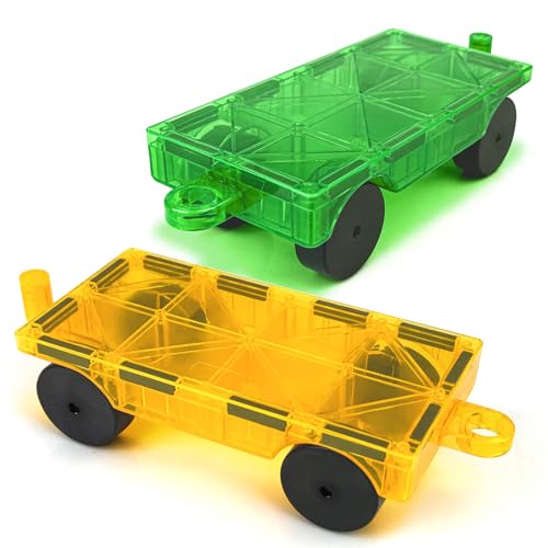 Magnetic Cars Green&yellow