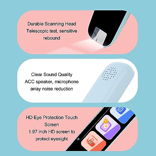 Smart Scanner Pen with Instant Language Translator & Electronic Dictionary - Learn English Fast, Built-in Battery for Portable Use - Perfect for Students, Travelers & Business Professionals