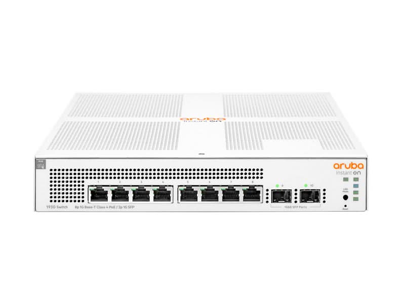 Aruba JL681A 24-Port Gigabit Ethernet Managed Network Switch - 1U Rackmount, White | Ideal for Small Business & Office Networking