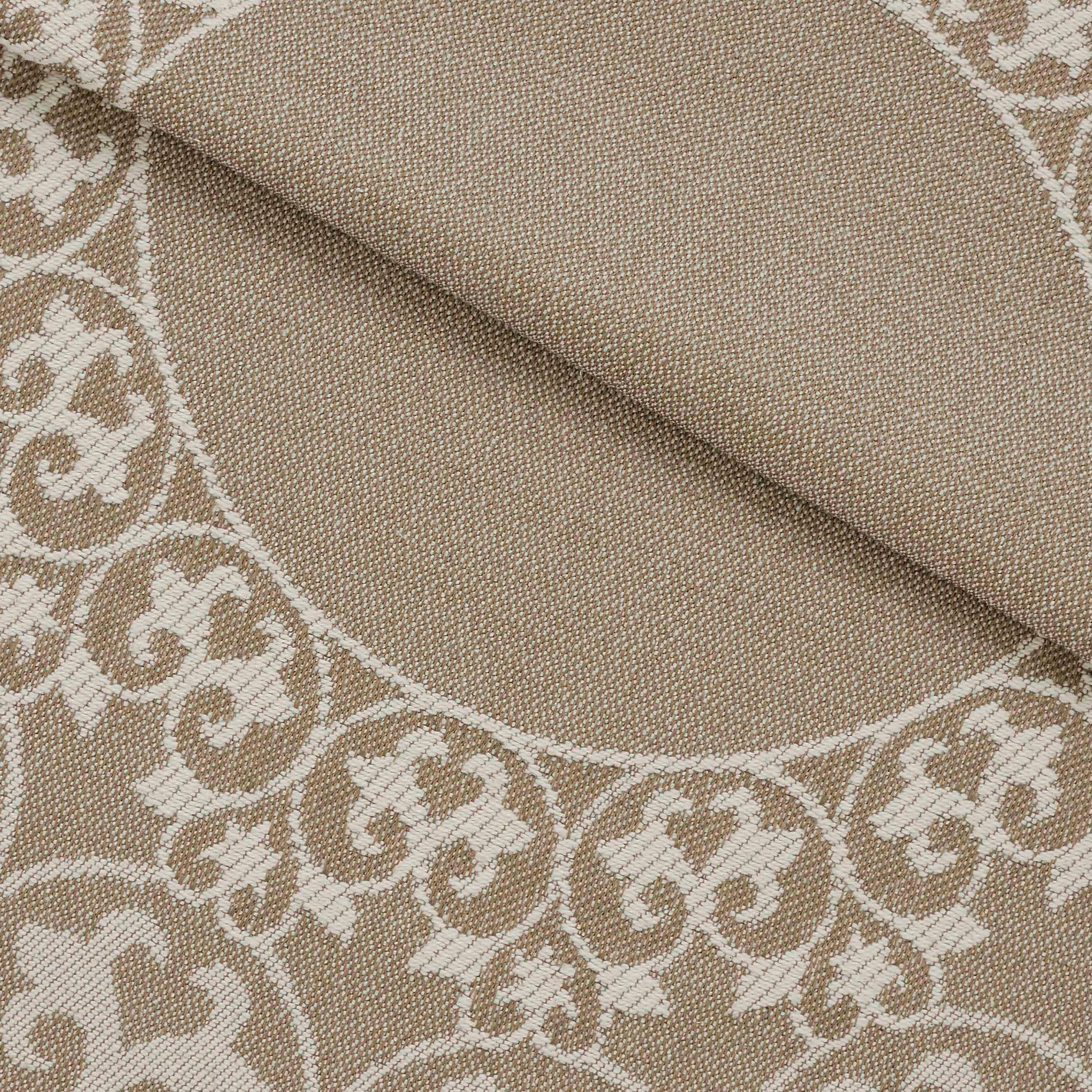 Lyron Cotton Blend Woven Jacquard Floral Scroll Bedspread Set - Queen Size Luxury Bedding for Master Bedroom & Guest Room Decor