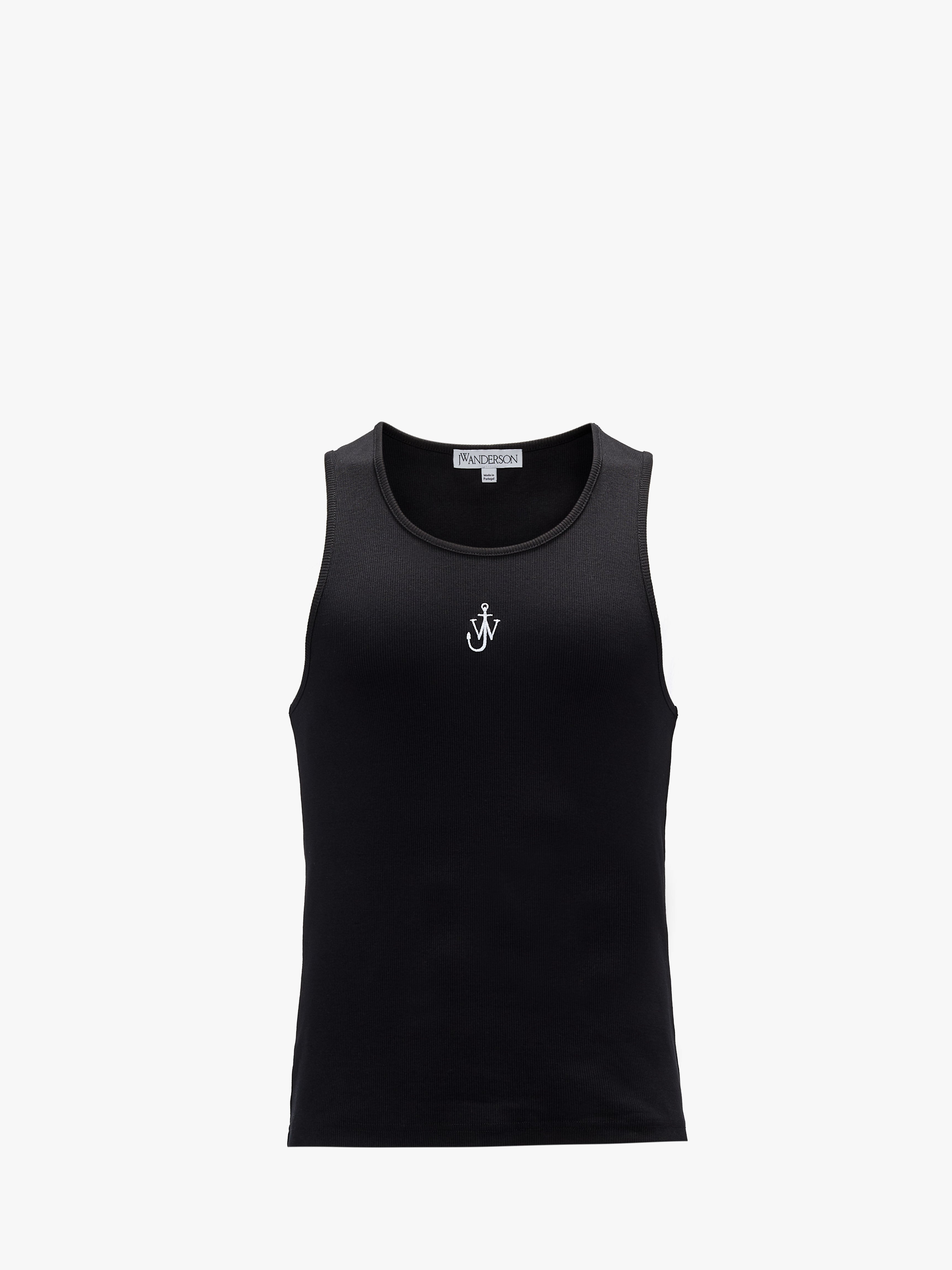 CL ANCHOR Embroidered Vest for Men - Stylish Black Casual Wear - Perfect for Outdoor Activities, Work, and Everyday Fashion