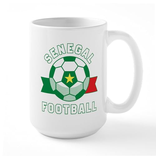 White - Senegal Football Mugs
