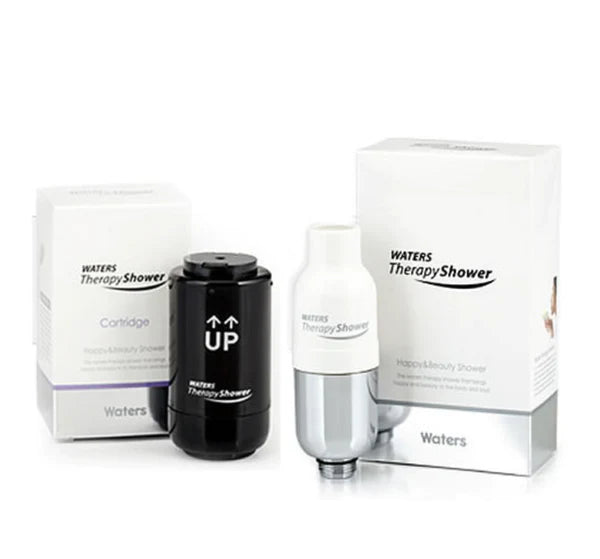 Best Therapy Shower Filter for Hard Water - Chlorine & Heavy Metals Removal - Improves Skin & Hair Health - Perfect for Sensitive Skin & Eczema Relief