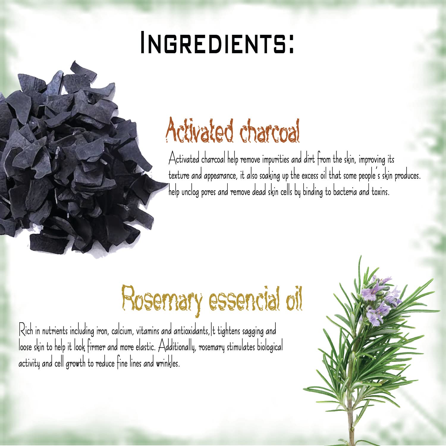 Cocoved Handmade Herbal Beauty Bar for Glowing Skin - 100% Natural Coconut Oil Soap with Activated Charcoal (100g) - Exfoliating & Cleansing for Acne-Prone & Sensitive Skin - Perfect for Daily Face & Body Care