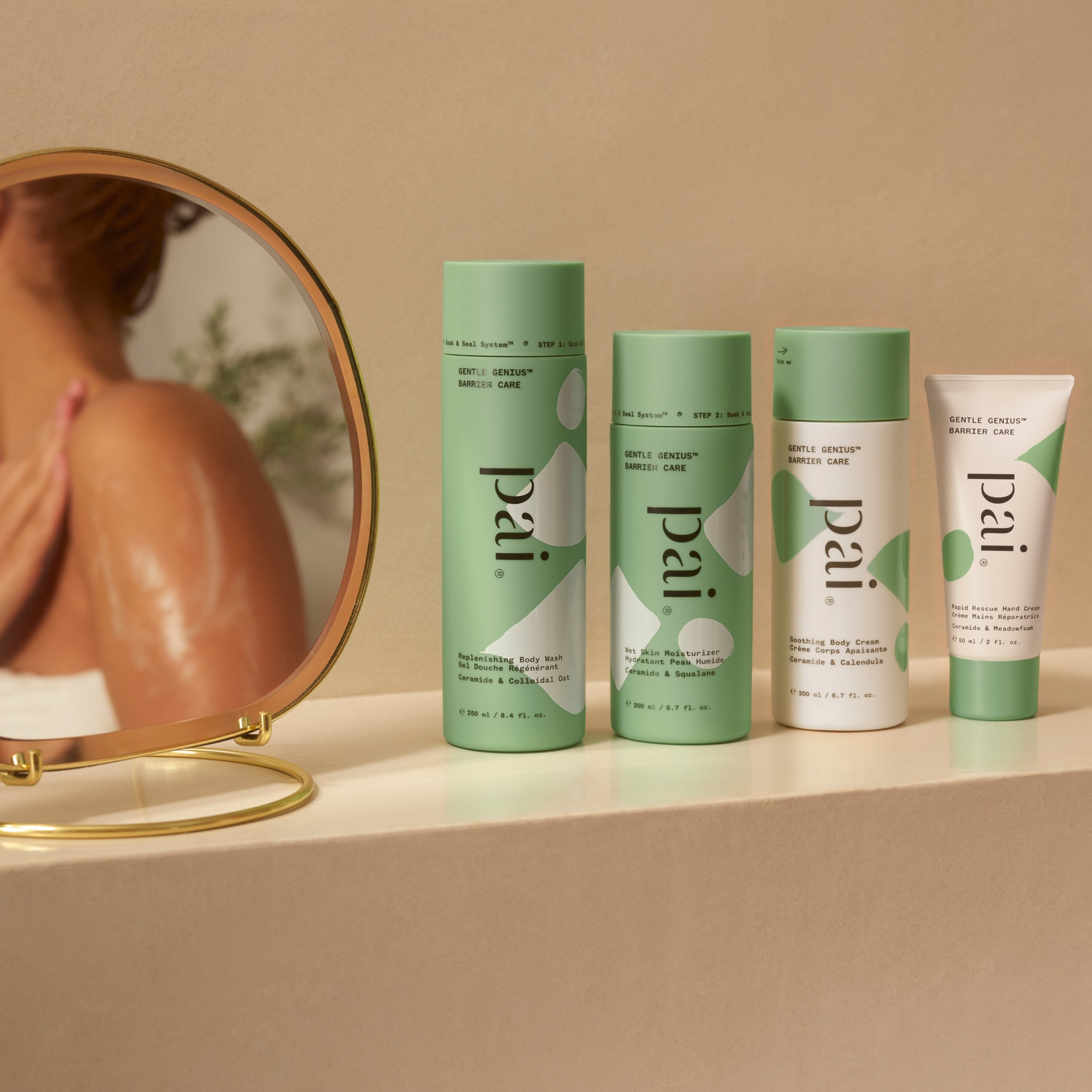 Gentle Genius™ Barrier Care Soothing Body Cream for Dry & Sensitive Skin - Ultra Hydrating Moisturizer with Natural Ingredients | Perfect for Daily Use, After Shower & Nighttime Skincare Routine