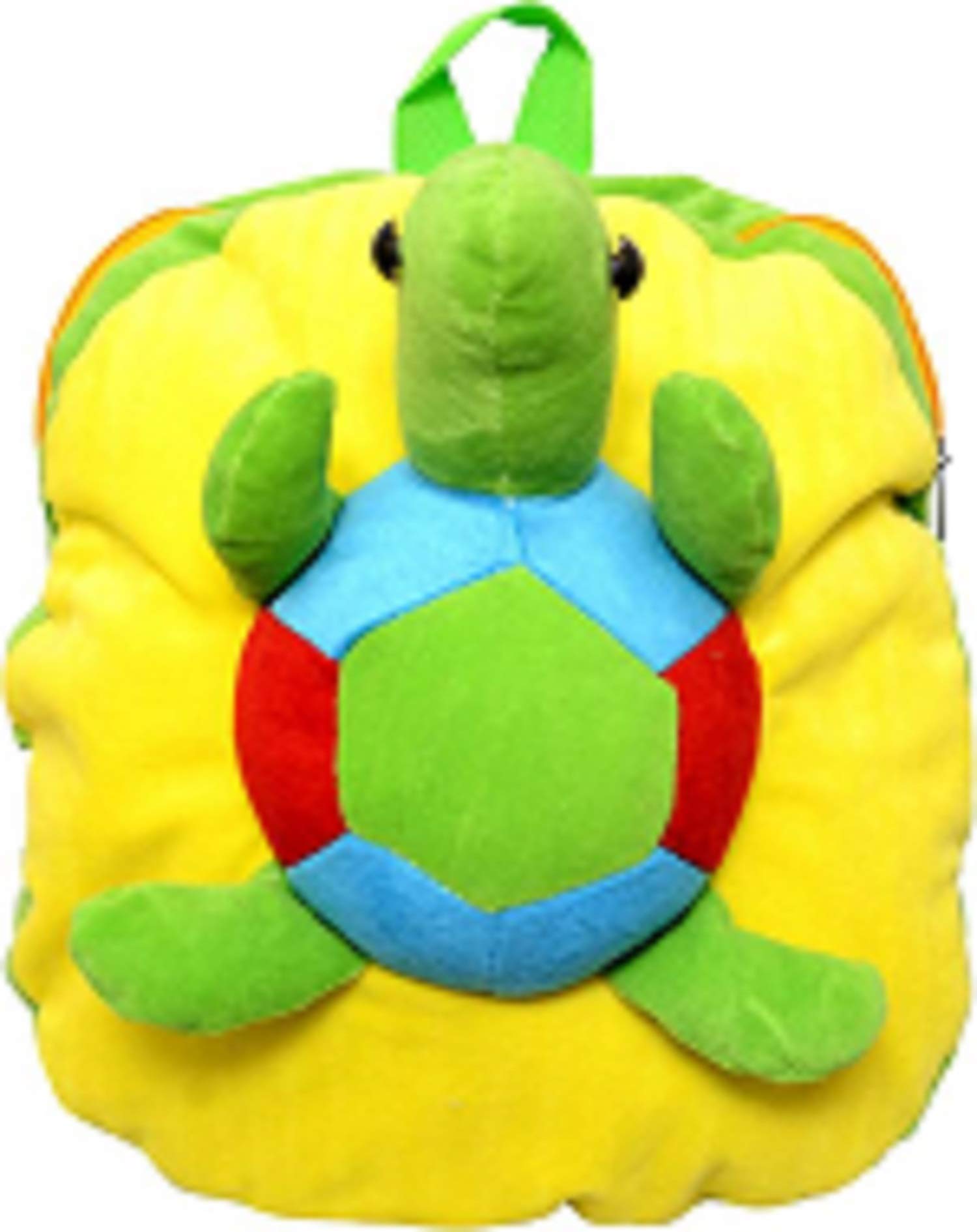 Soft Plush Kids Backpack - Cute Elephant & Tortoise Design, Lightweight Mini Travel Bag for Toddler Boys & Girls | School, Daycare, Outings & Playdates