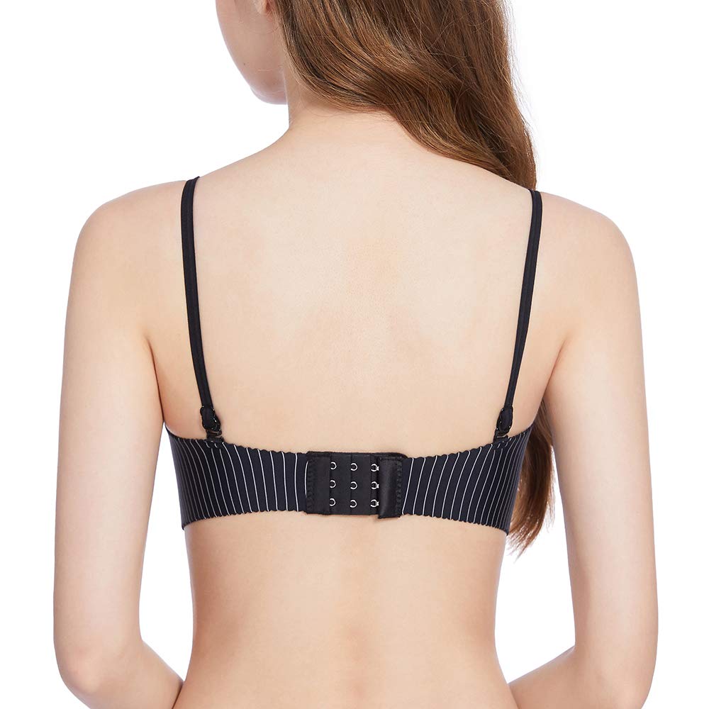 Eleplus Push Up Bras for Women - Seamless Padded Wireless Bras, Comfortable Underwire-Free Support, 5-Pack - Perfect for Everyday Wear, Workouts & Special Occasions