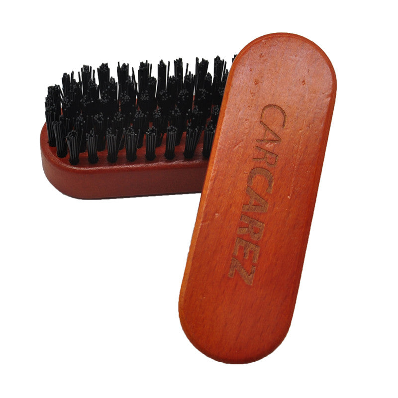 Premium Leather & Textile Detailing Brush for Upholstery, Carpet, Pigmented Leather & Alcantara - Perfect for Car Interior Cleaning, Furniture Care & Auto Detailing