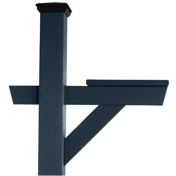Durable Outdoor Hazleton Mailbox Post - Heavy Duty Steel Mailbox Stand with Anti-Rust Coating for Residential & Commercial Use - Perfect for Driveway, Garden, and Front Yard Installation