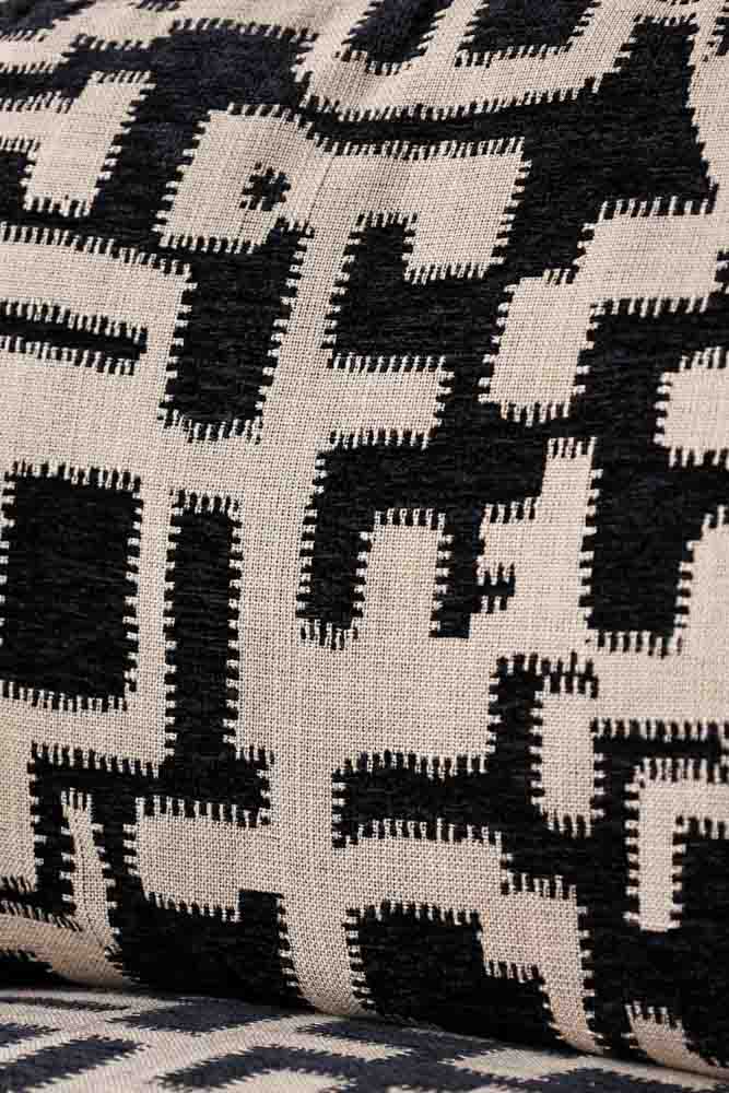 Stylish Monochrome Pattern Club Chair - Modern Accent Chair for Living Room, Lounge, or Office - Perfect for Home Decor and Relaxation