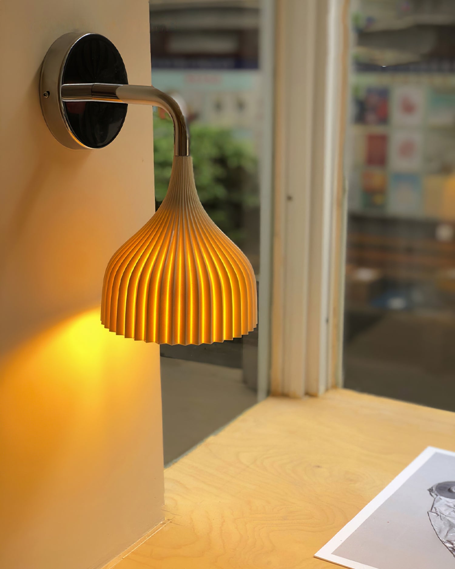 Modern LED Wall Sconce Light - Dimmable Indoor/Outdoor Wall Lamp for Bedroom, Living Room, Porch - Energy Efficient Home Decor Lighting for Ambient & Accent Illumination