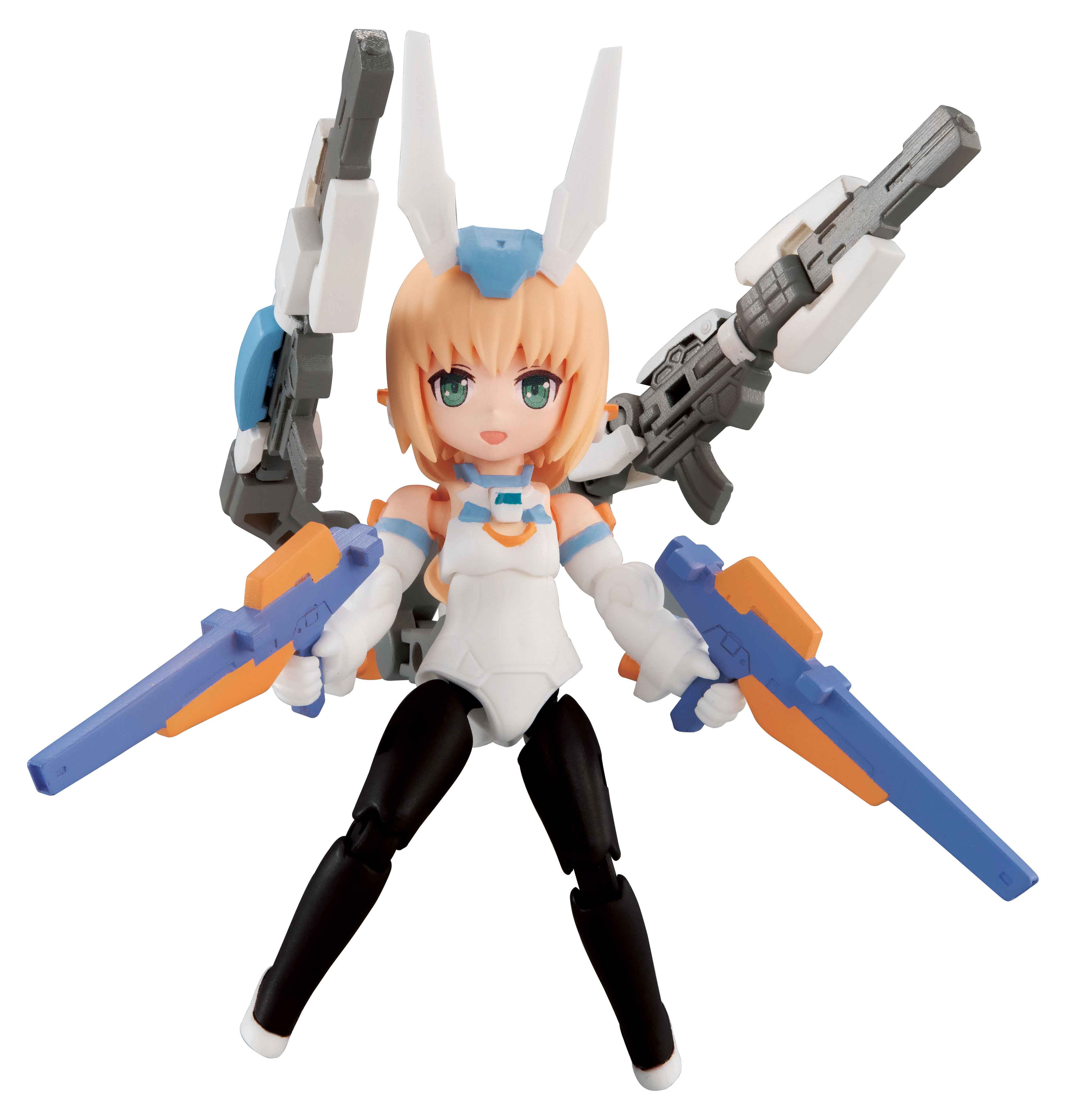 Desktop Army Vol 8 Frame Arms Girl KT 240F Baselard Series - 4-Piece Trading Figure Box Set | Anime Collectibles for Display & Gaming Scenes