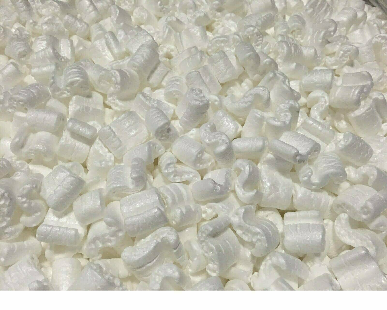 Anti-Static Packing Peanuts for Shipping - 150 Gallons (20 Cubic Feet) Loose Fill Cushioning - White & Pink - Perfect for Fragile Items, Electronics & E-Commerce Packaging