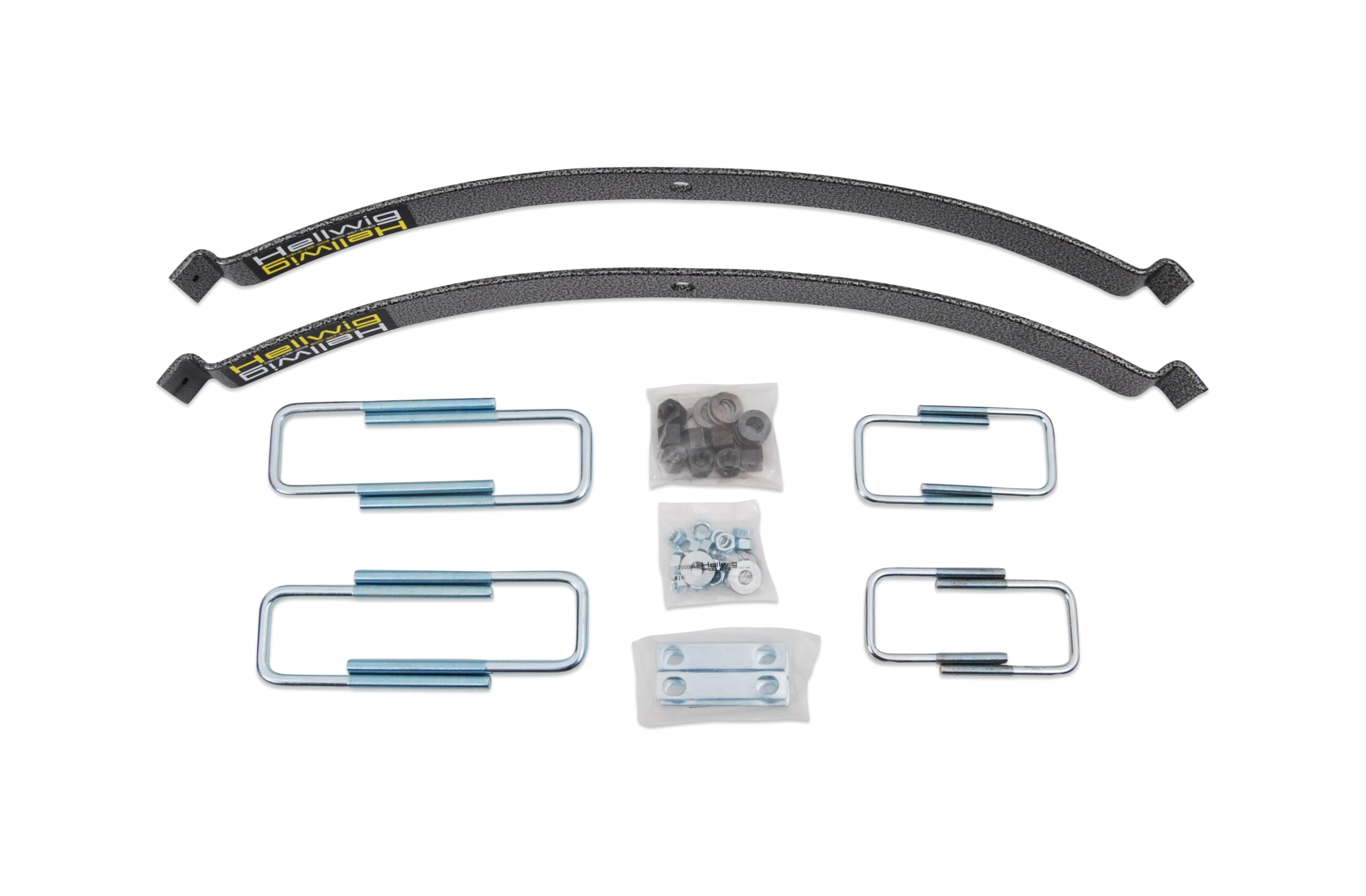 Hellwig 976 EZ-990 Heavy Duty Helper Spring Kit for Trucks & SUVs - Improve Load Capacity & Towing Stability - Perfect for Hauling, Towing & Off-Road Adventures