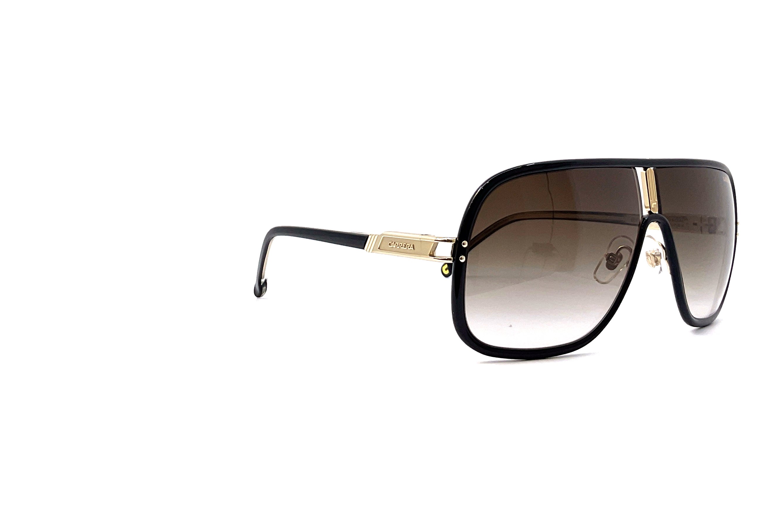 Carrera Flablab II Sunglasses - Black Gold Polarized UV Protection for Men & Women - Perfect for Driving, Running, and Outdoor Activities